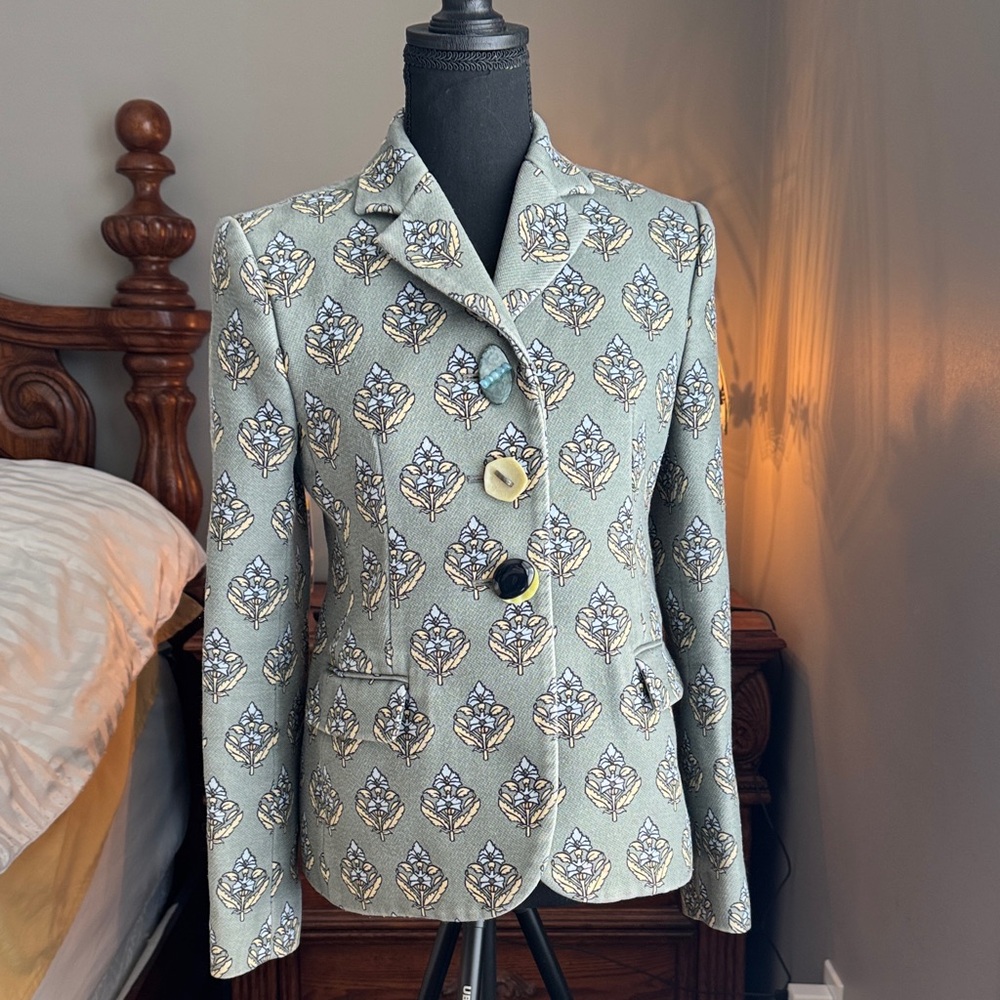 Tory Buch Floral Patterned Women's Jacket
